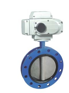 Carbon Steel/Di Series Flanged Type Soft Sealing Center Lined Worm Wheel Butterfly Valve