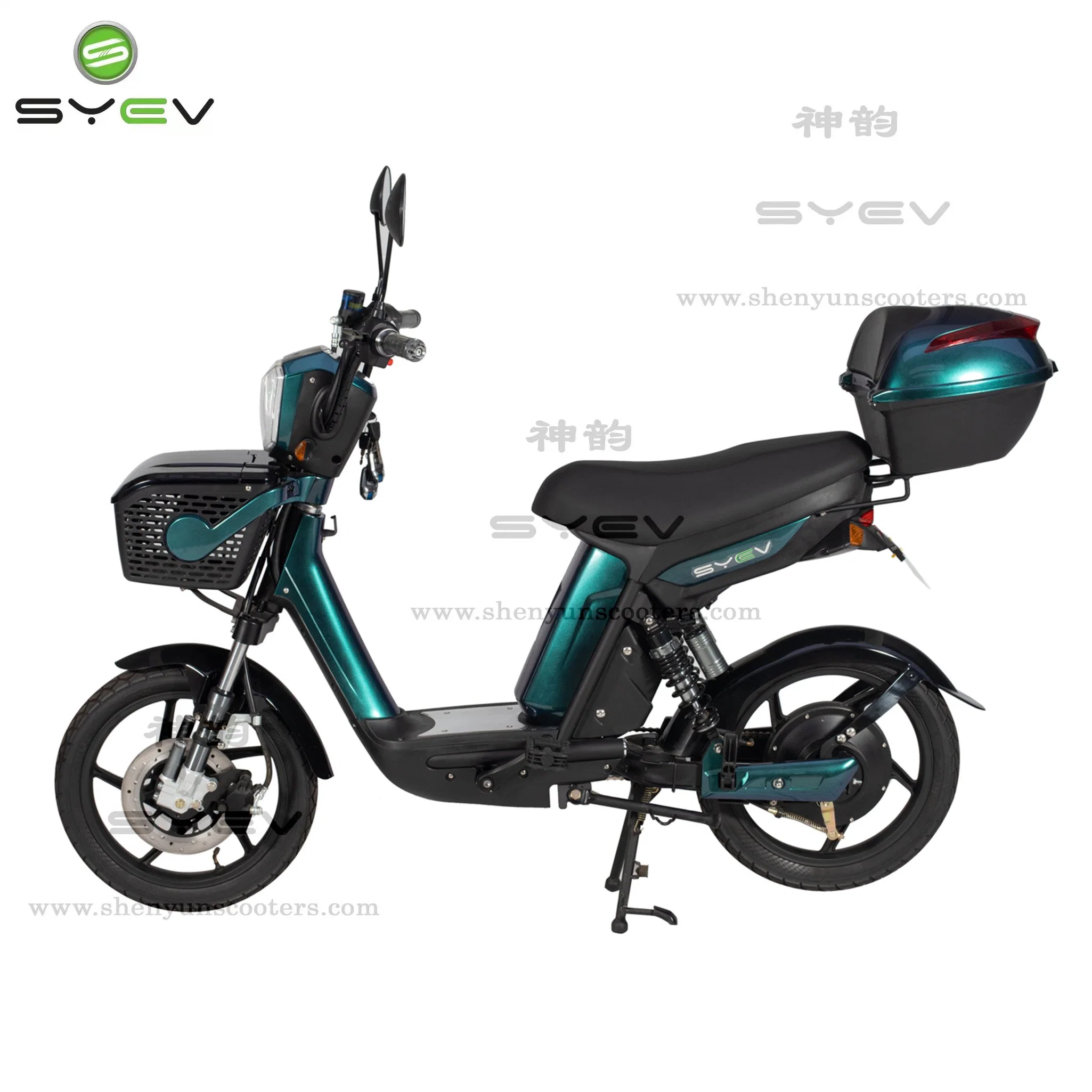 Wuxi Elcrtric Factory Syev 48V 20ah Bicicleta Elétrica de Montanha com Motor sem Escova e Estrutura de Aço para Scooter de Mobilidade com EEC.
