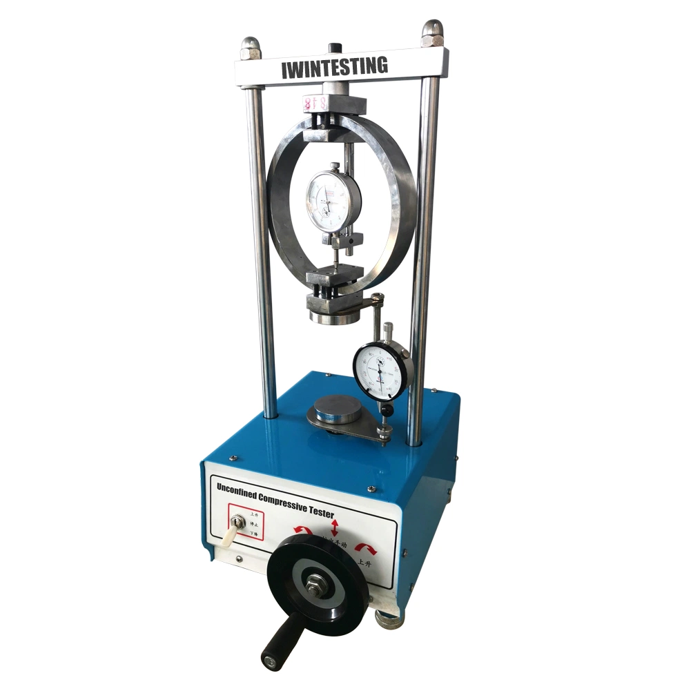 Electric Strain Controlled Unconfined Compression Strength Test Apparatus