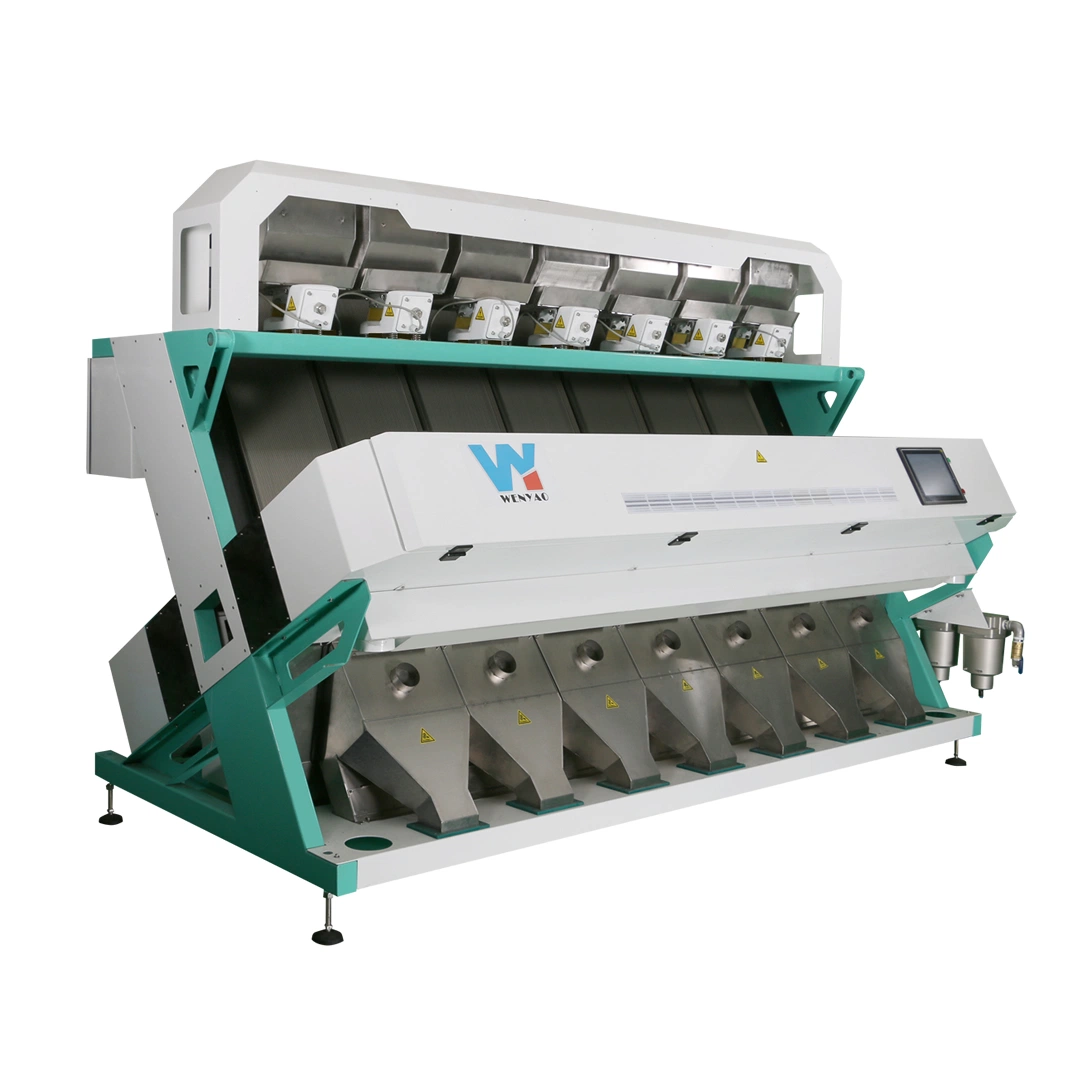 CCD RGB Black Pepper Grading Machine Combine with Color and Shape Sorting Function