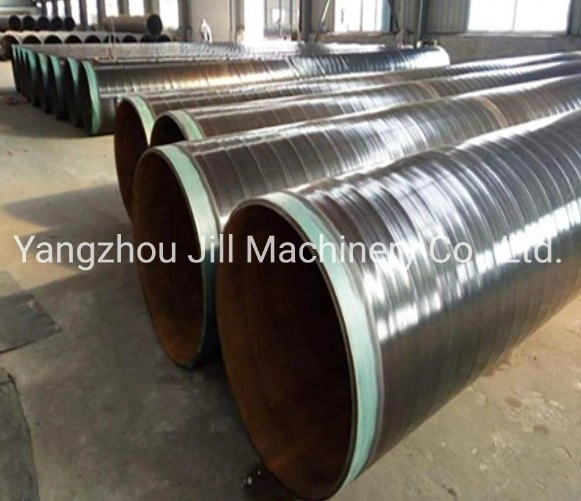 China Good Quality Sell Spiral Flue Winding Drum Oil Gas Bridge Filter Pipe Mill