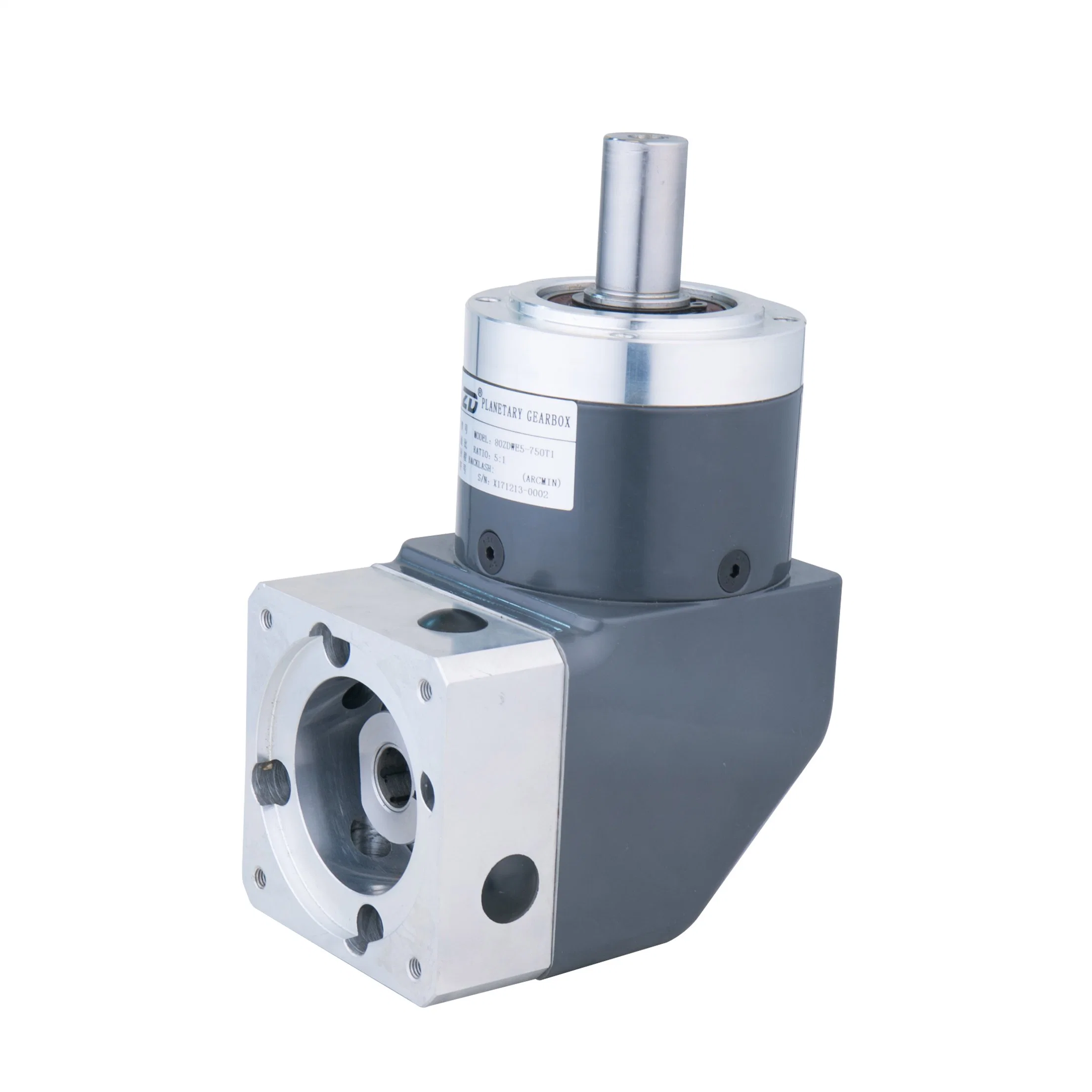 Round Mounting Flange Right Angle Planetary Gearbox