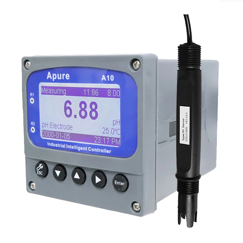 4-20mA Output Control Dosing Pump Atc Digital pH Meter