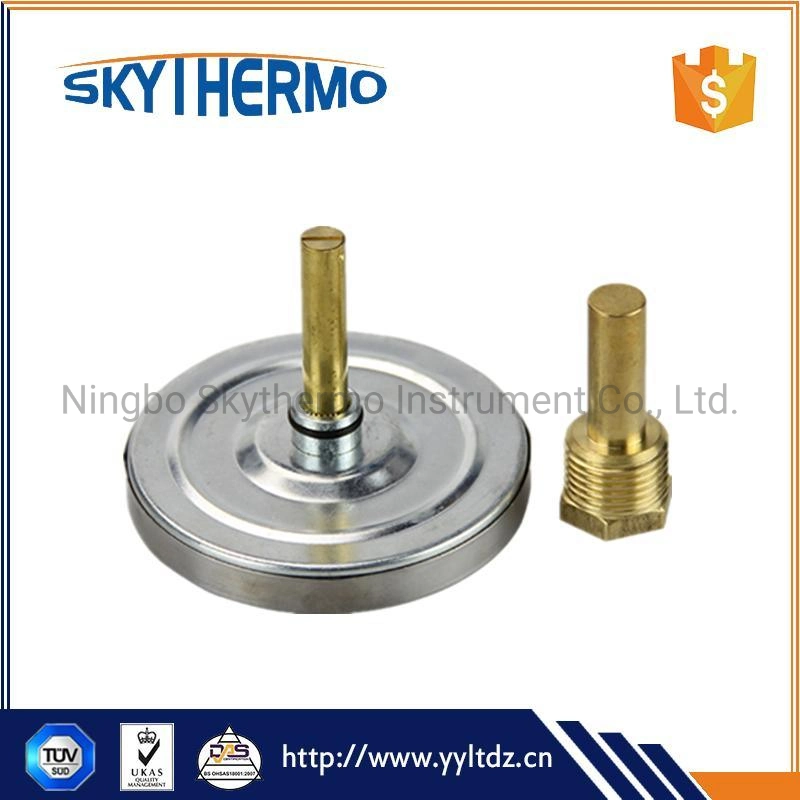 D100mm High quality/High cost performance  Special Design Bimetal Thermometer Industrial Temperature Gauge Used on The Pipe to Test Water Temperature