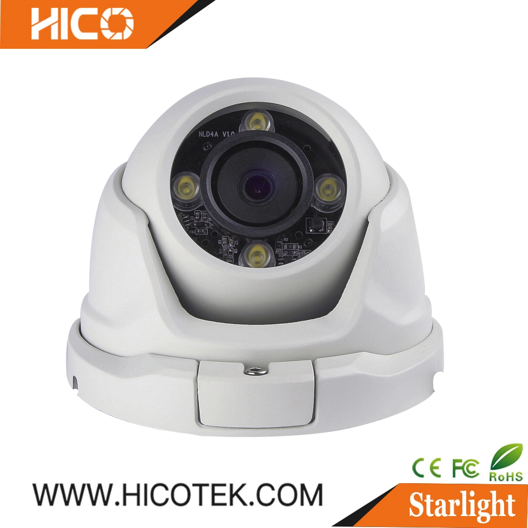 2MP Long IR Waterproof Dome Smart Warm White Light Full Color IP Ahd CCTV Camera with Varifocal Lens