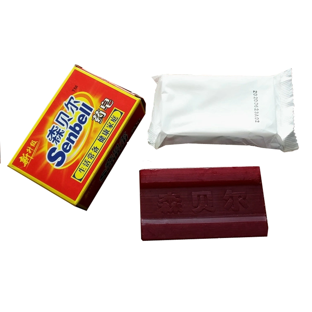 100g Medicated Soap/Wine Red Color Efficacy Type Bath Soap