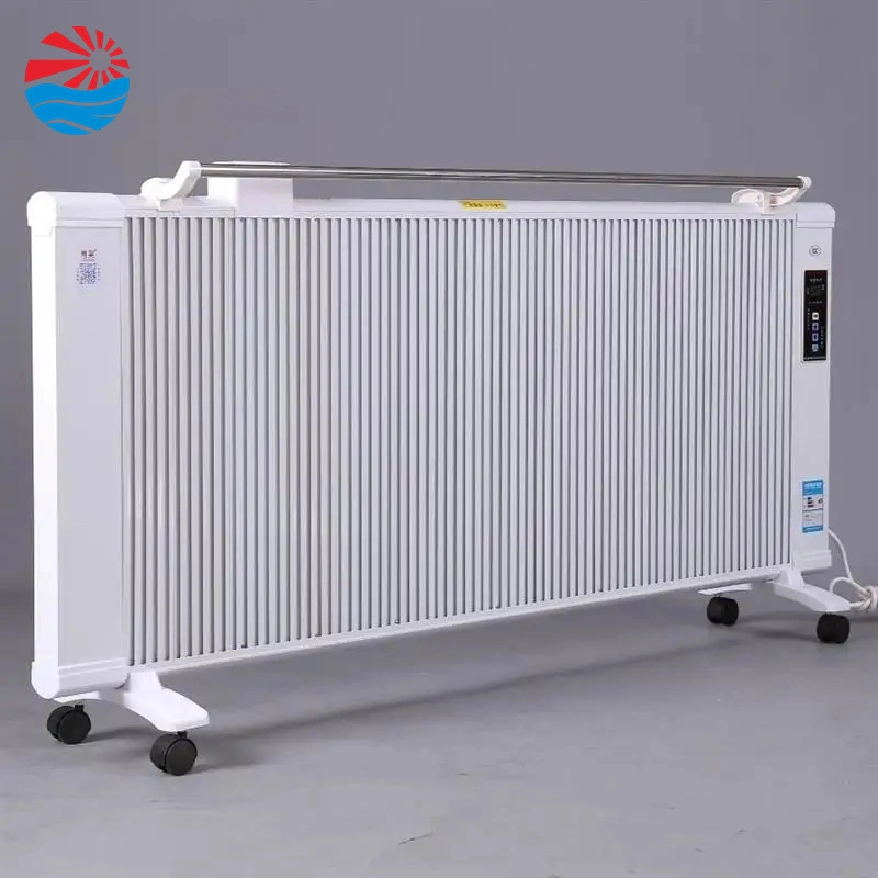 White Portable Bathroom Radiator Electric Heater Infrared Carbon Crystal Panel Heater for Sale