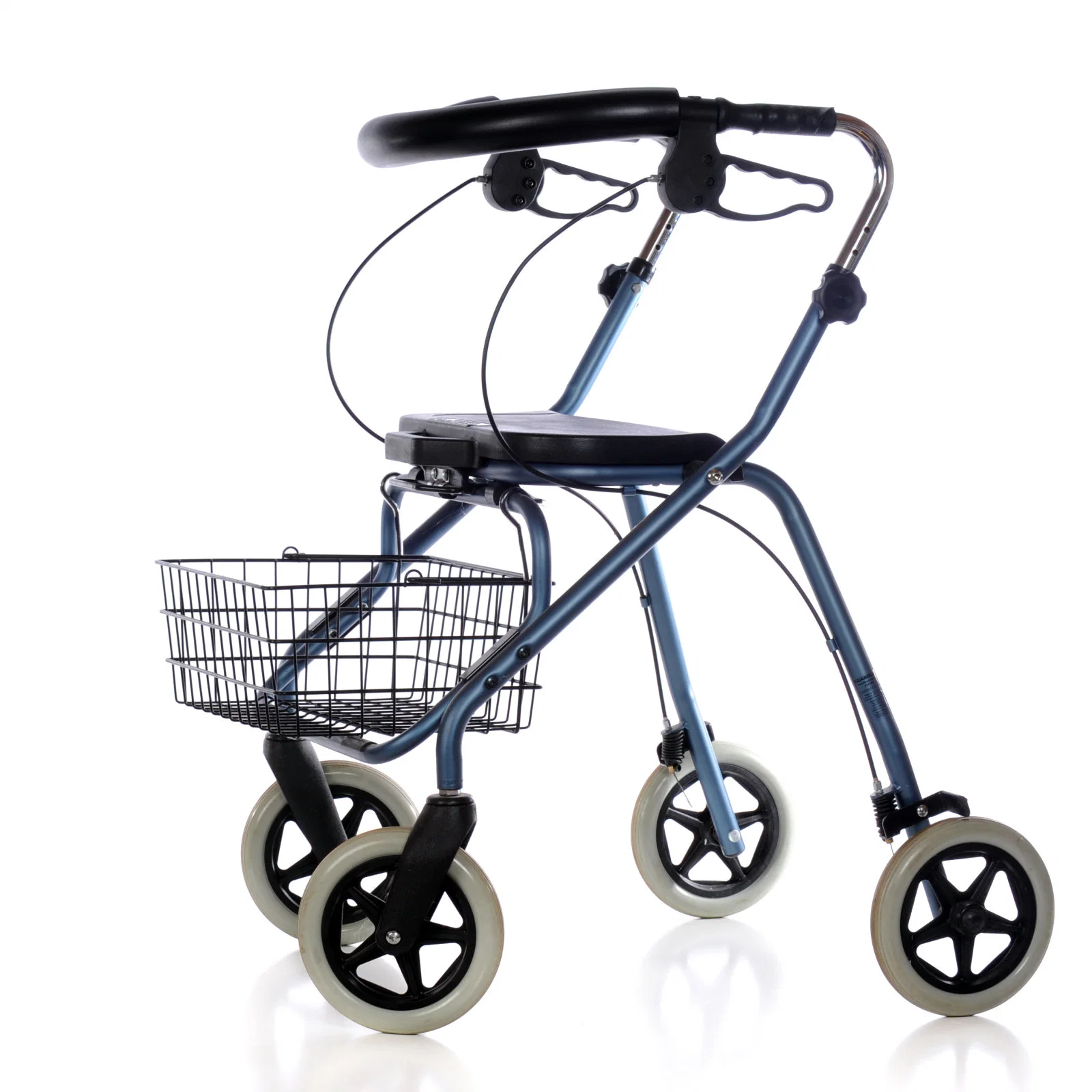 Four Elderly Aluminum Rollator Walker with Wheels Andador CE High quality/High cost performance  Bme 881