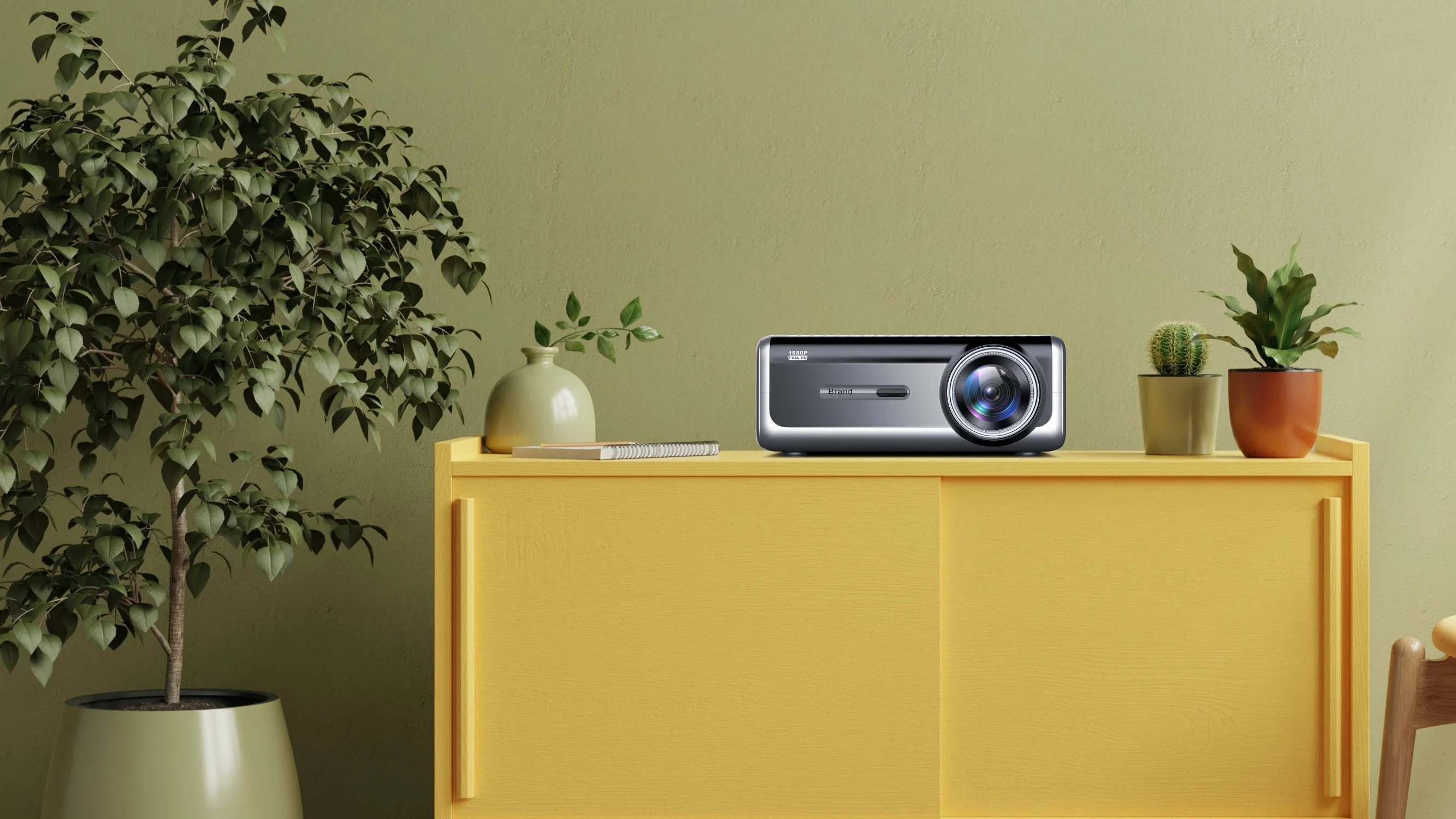 Patented, Exclusive Private Model Projector 1080P LED LCD Projector