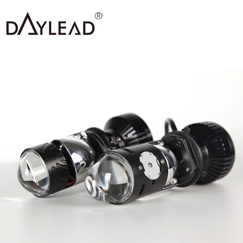مصباح LED للسيارة العالمي H4 بقوة 48 واط بإضاءة فائقة ساطعة مع مصابيح LED للسيارة العالمية جهاز عرض المصابيح الأمامية