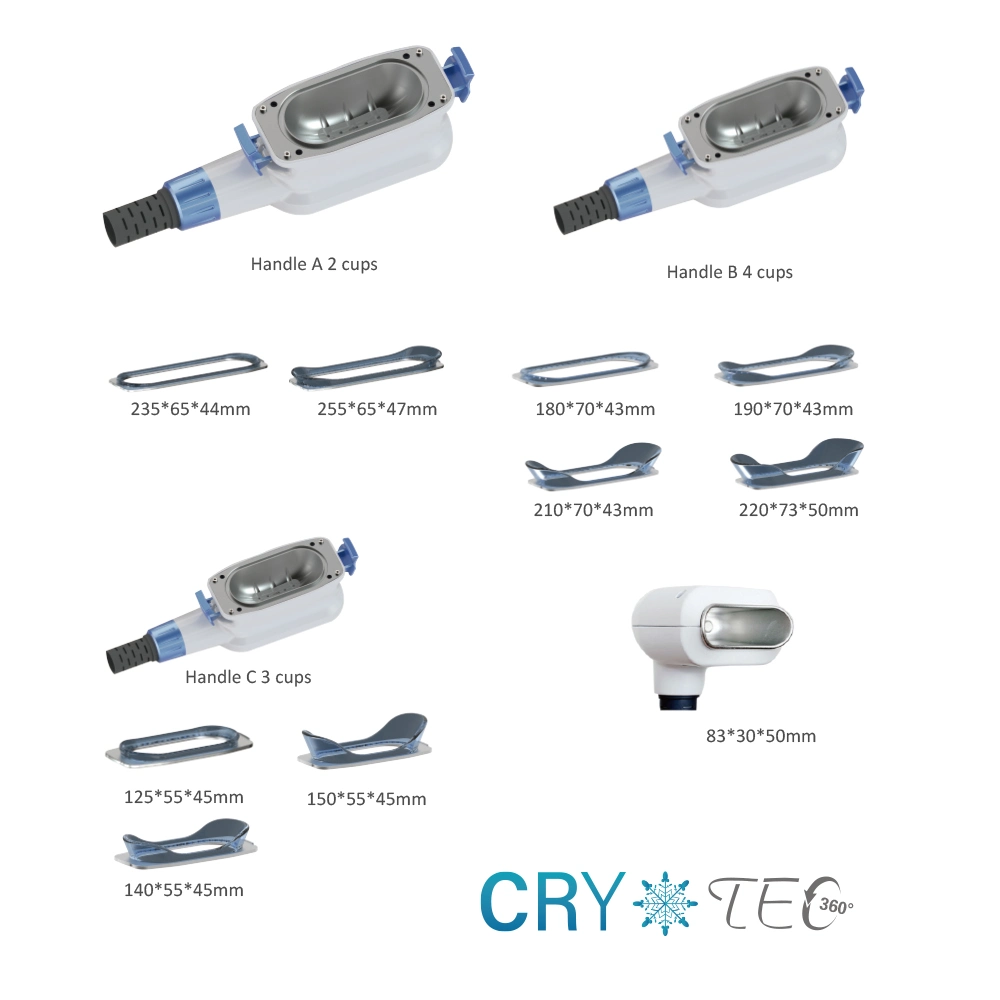 Cryothérapie professionnelle Cro Nouvelle technologie Meilleure machine d'amincissement de prix d'équipement médical de salon de beauté de Cryolipolyse de congélation de refroidissement sous vide de graisse de dissolution de graisse.