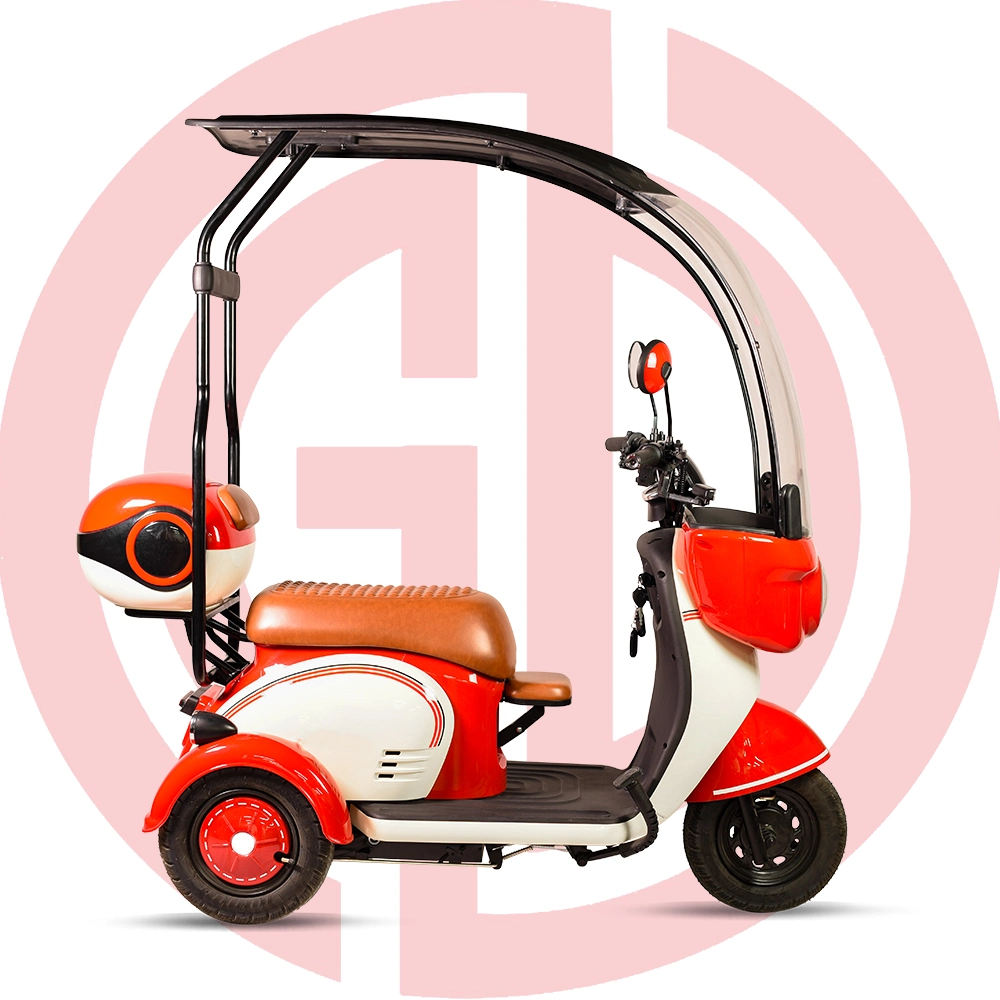 Rabatt Heißer Verkauf Beliebte Elektro-Dreirad E-Trike mit Regenschutz Für Erwachsene
