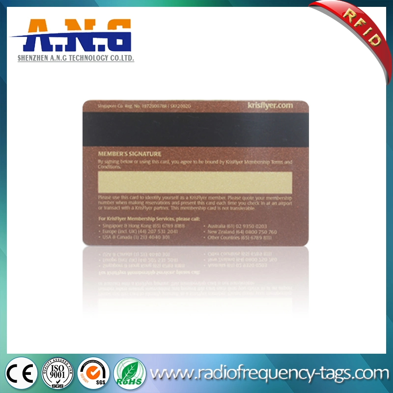 Gold Custom Printed Cards in Ultralight / einmalige Freizeit E Ticket RFID Smart Card