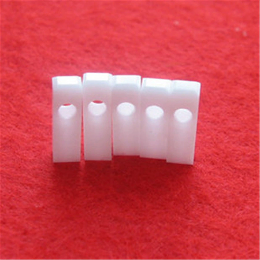 High Fracture Toughness Customized Zirconia Machining Ceramic Parts Zro2 Component with Hole Good Quality