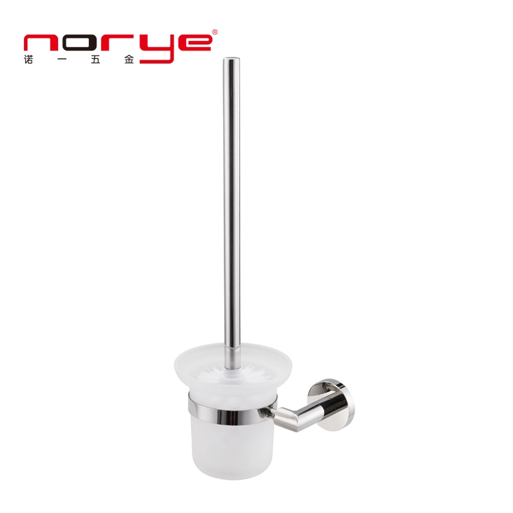 Customized Stainless Steel Toilet Brush Holder Modern Bathroom Accessories OEM