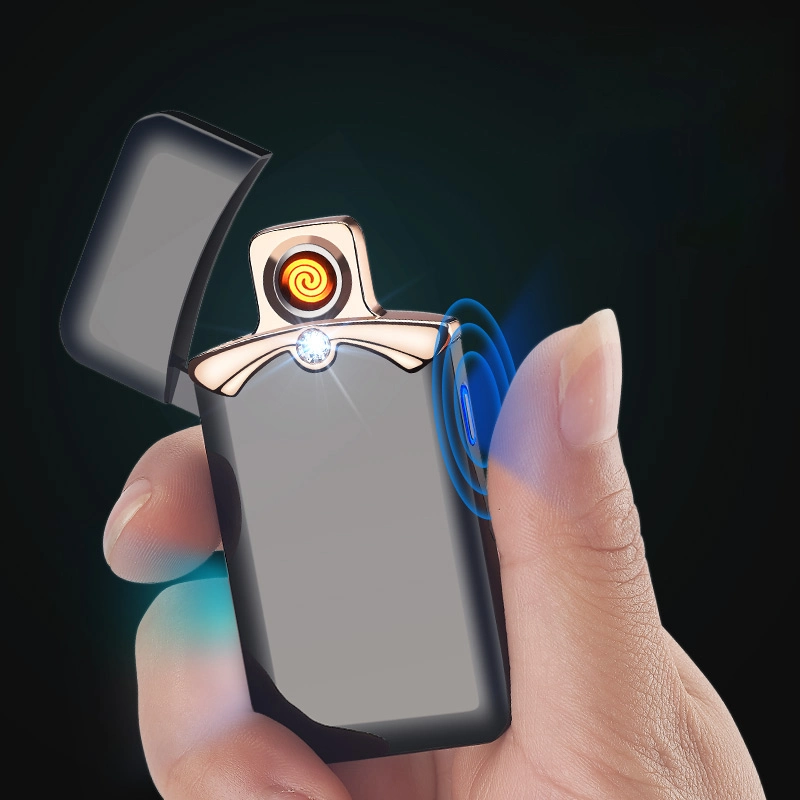 Fingerprint Screen Windproof Lighter