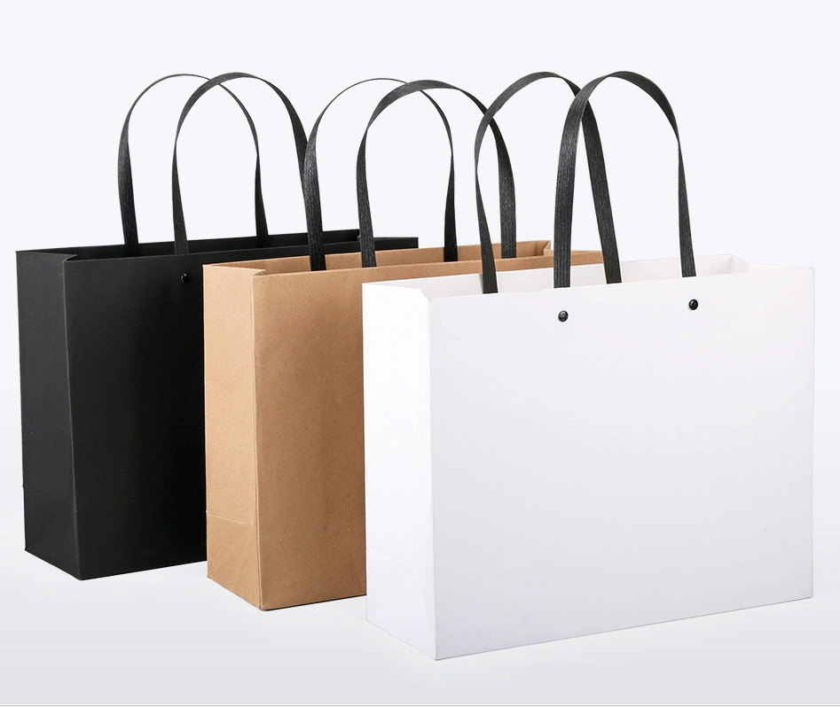 Clothing Paper Bags, Gift Shopping Handbags, Fashion Packaging, Promotional Paper Bags Can Be Customized