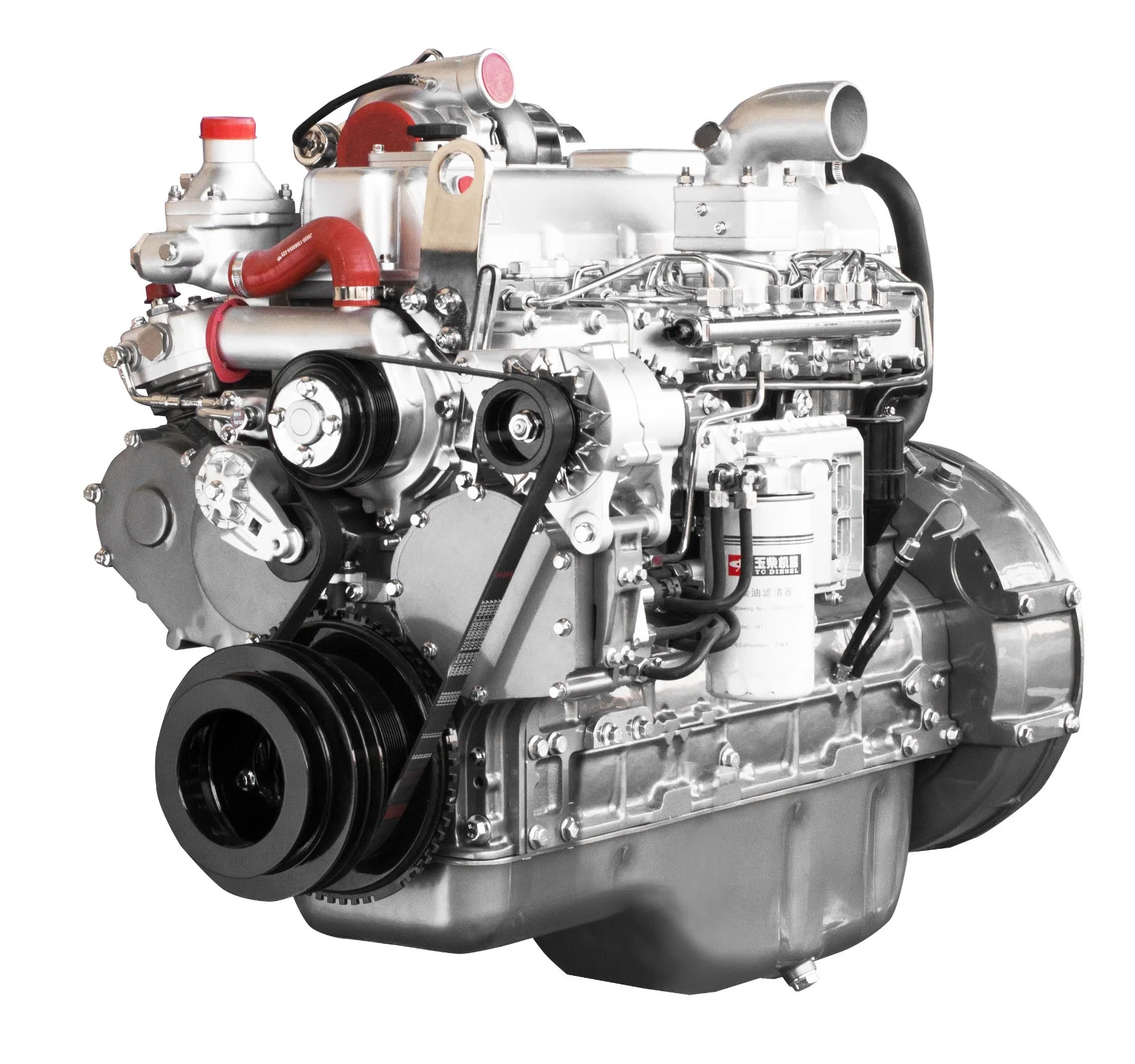 Supply Yuchai YC6JA Euro 5 Emission Classic Diesel Engine with Good Power Performance, Economy and Reliability