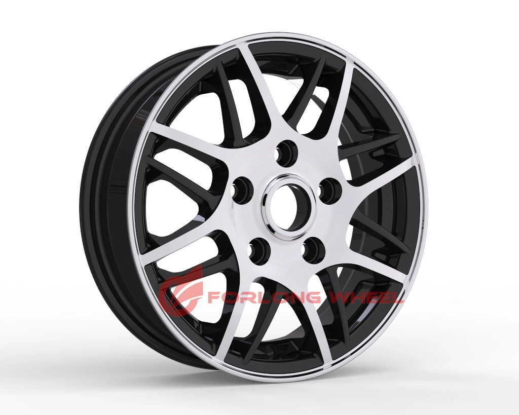 Forlong Silver Alloy Wheel 14inch 5.5j 5lug on 112mm 950kgs for Touring Camper Caravan Trailer