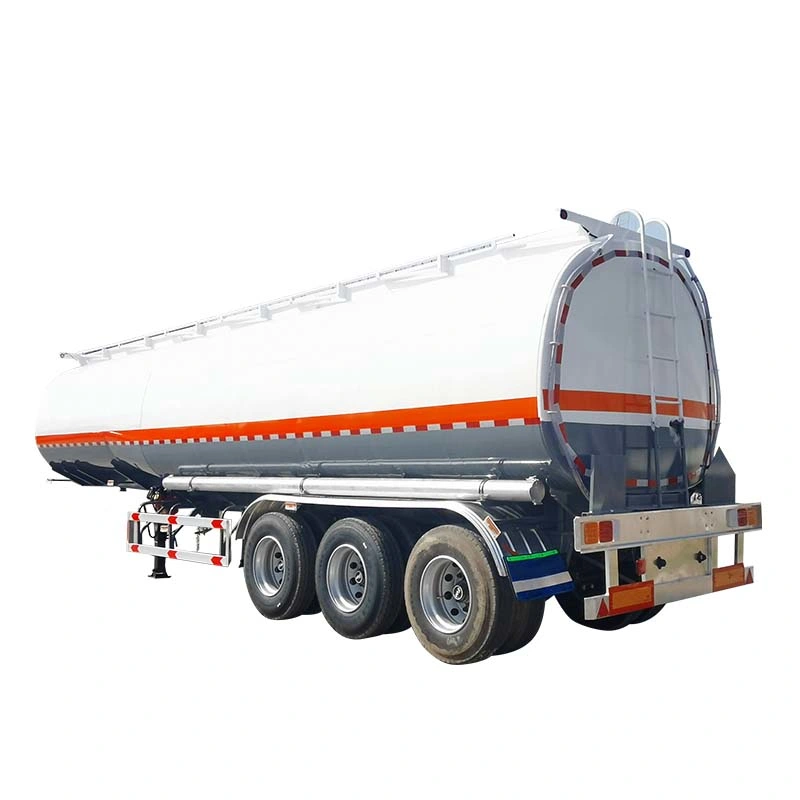 3 Axles/ 40000L/42000L/45000L Carbon Steel/Stainless Steel/Aluminum Alloy Tank/Tanker Truck Semi Trailer for Oil/Fuel/Diesel/Gasoline/Crude/Water/Milk Transport