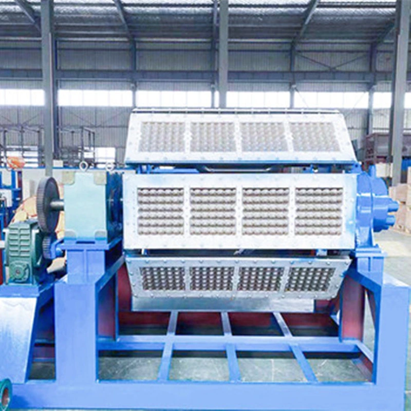 Water Recycling Small Scale Various Trays Egg Tray Making Machine