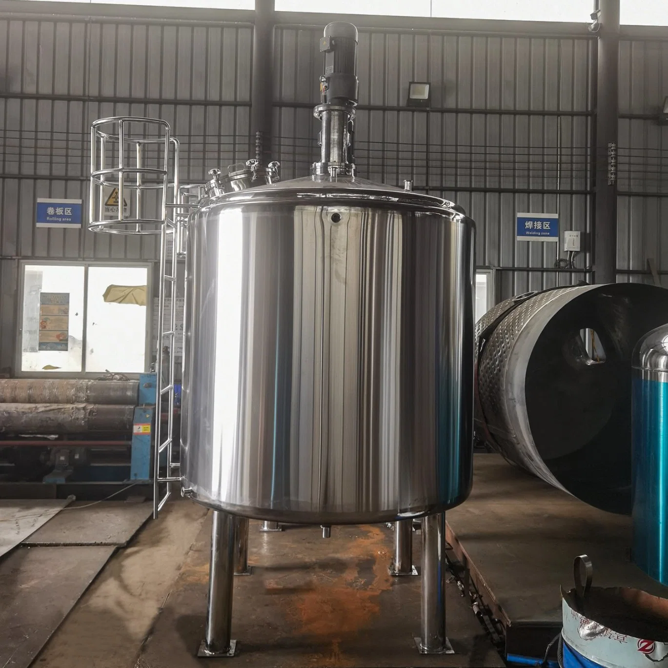 Best Price New-Type Biological Fermentation Tank with Sight Glass for Pharmaceutical Industry