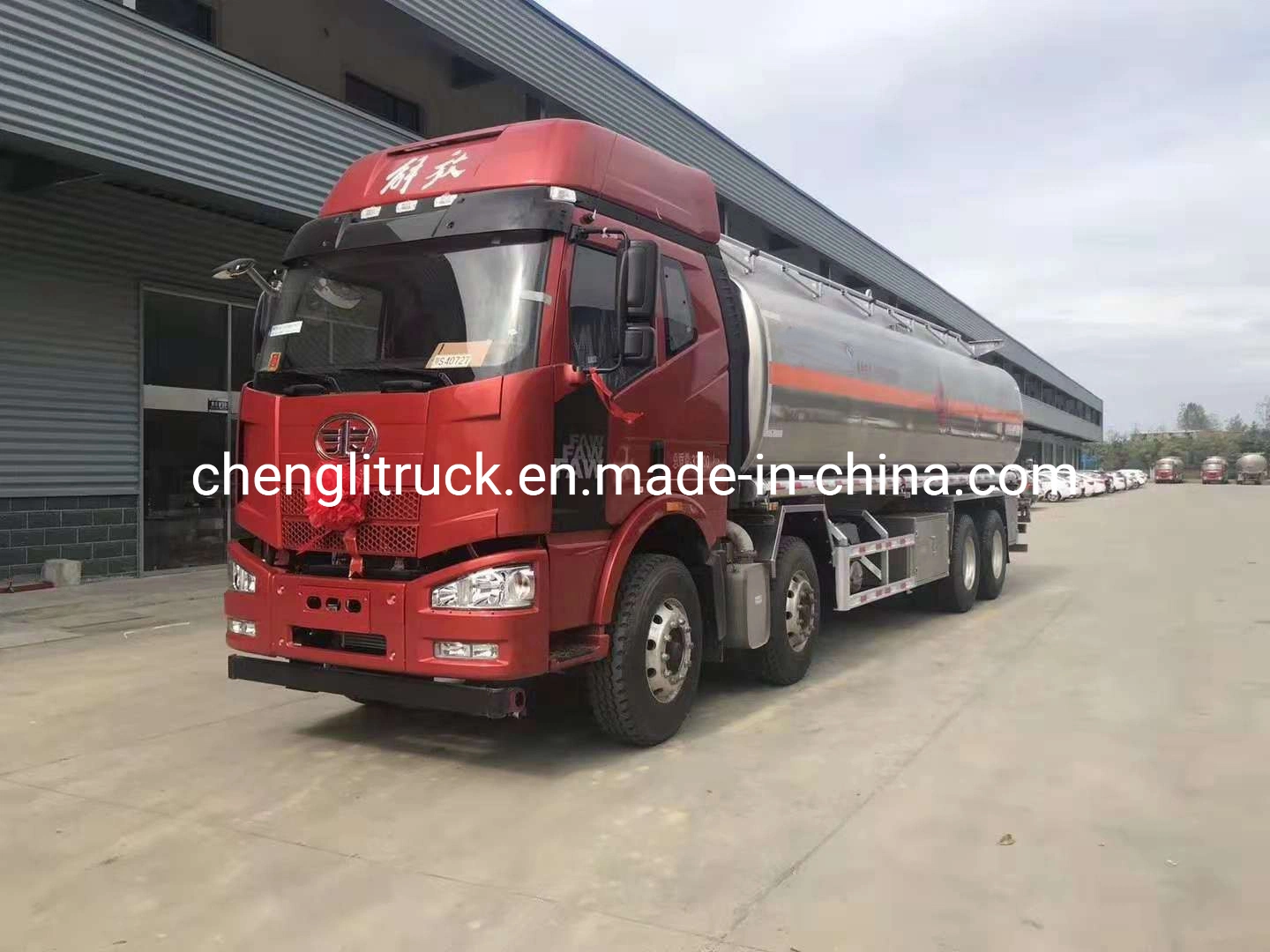 FAW 30000L Aluminum Fuel Tanker Trucks 35, 000liters 9000gallons Rigid Fuel Tanker Trucks for Sale