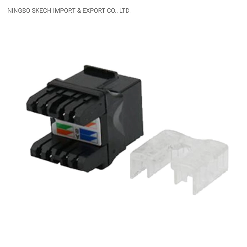 UTP CAT6A Keystone Jack RJ45 Keystone Jack Network Keystone RJ45 Ethernet Module 8p8c Connector Jack