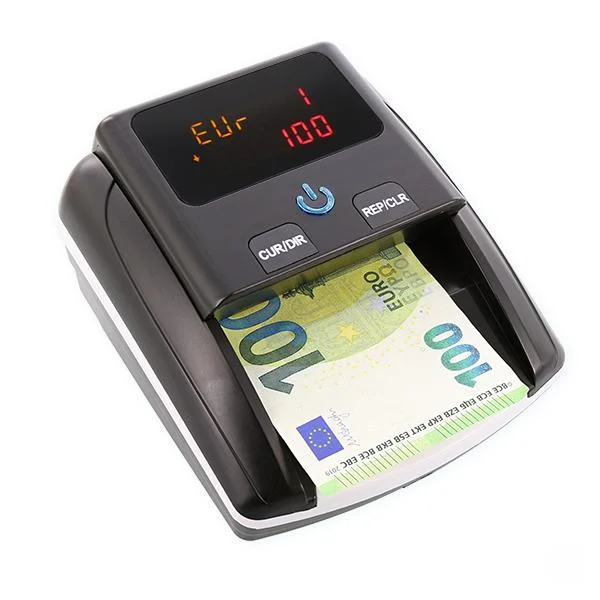 USD Euro GBP CHF IQD Mini devise billet faux argent Lampe UV du détecteur