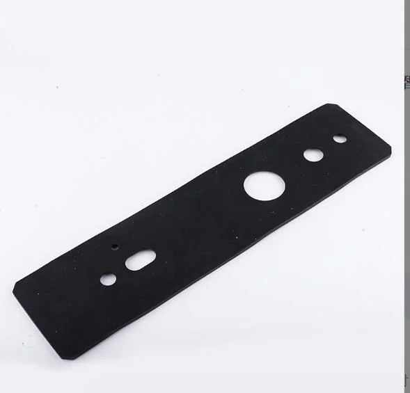 Custom Intelligent Smart Lock Silicone Rubber Pad Coaded Fingerprint Lock Silicone Gasket Rubber Sealing Gasket for Intelligent Lock