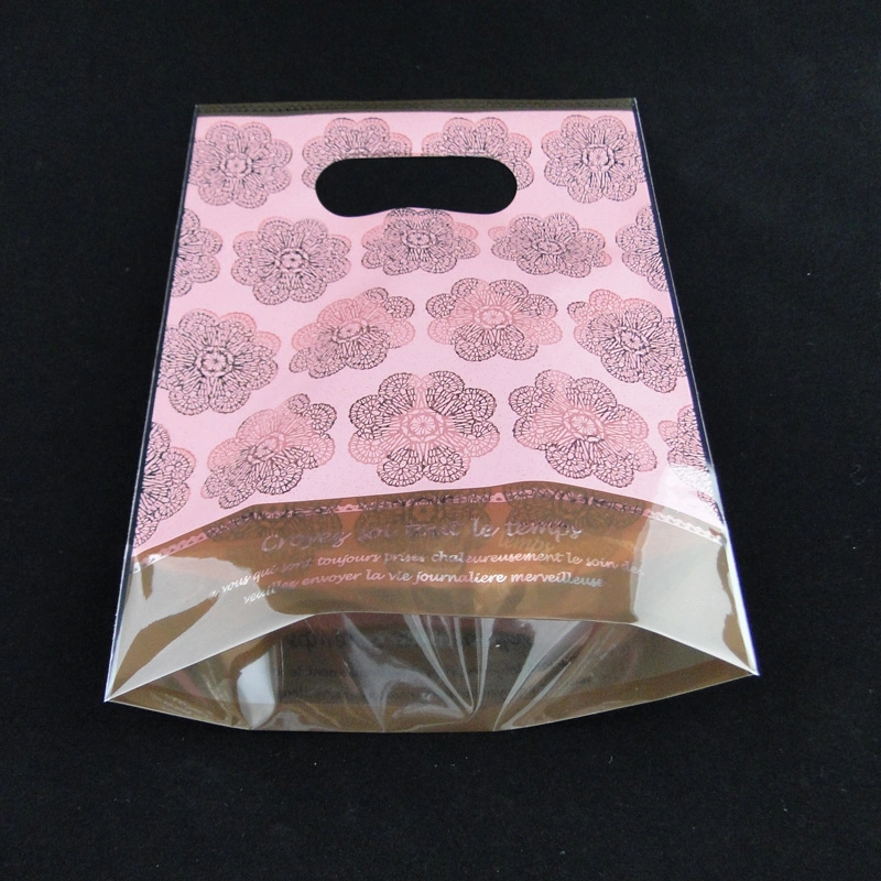 Top Quality Cosmetics Store Handle Bag Vivid Printing Pouch