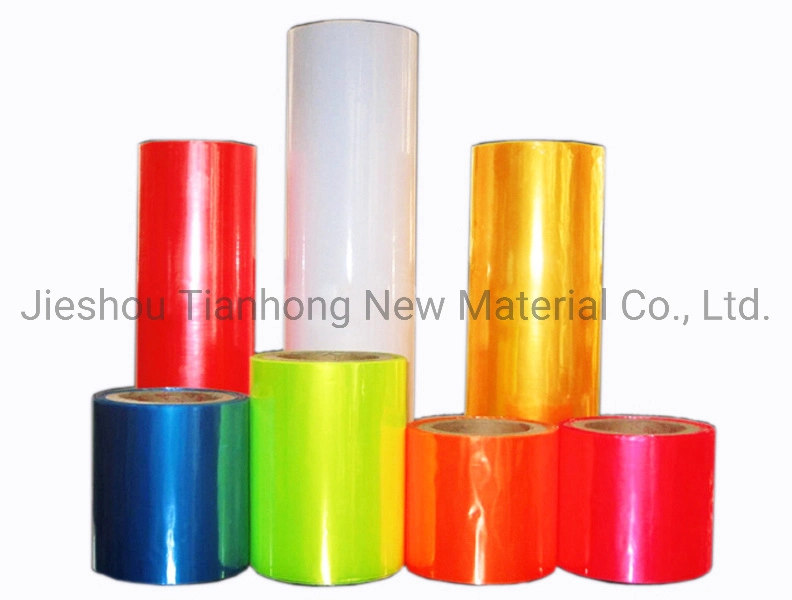 Candy PVC Twist Film with Different Colors Candy Packaging Wrapper PVC Film