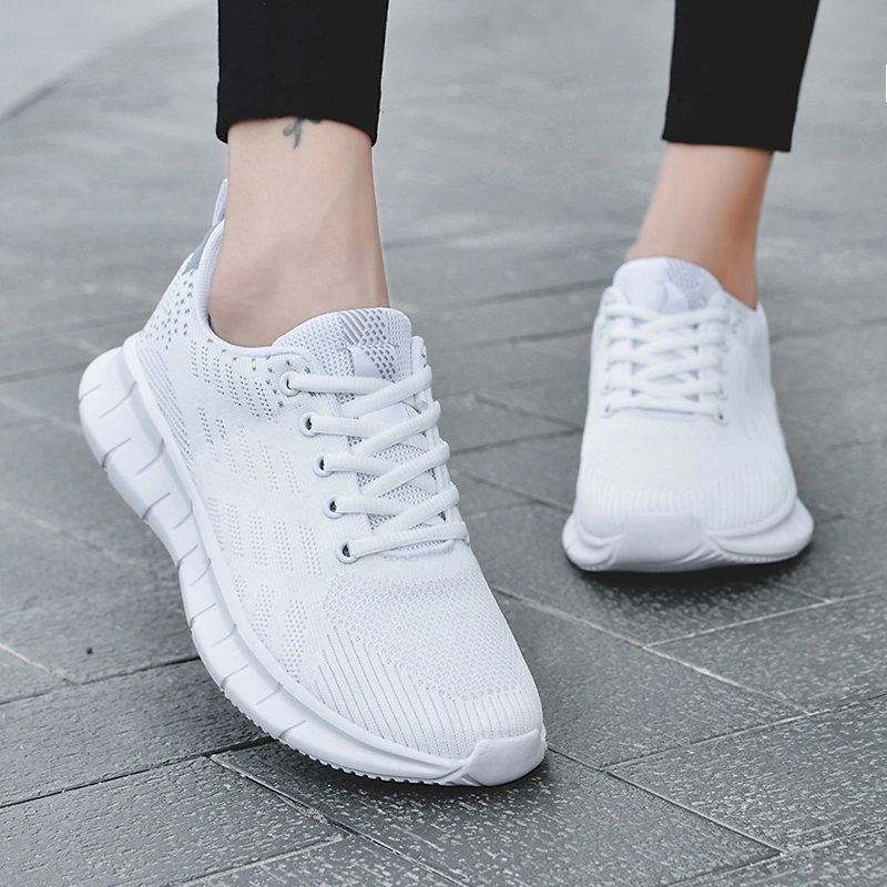 2022 Factory Leisure and Comfort Calzado informal Flyknit Women Shoes