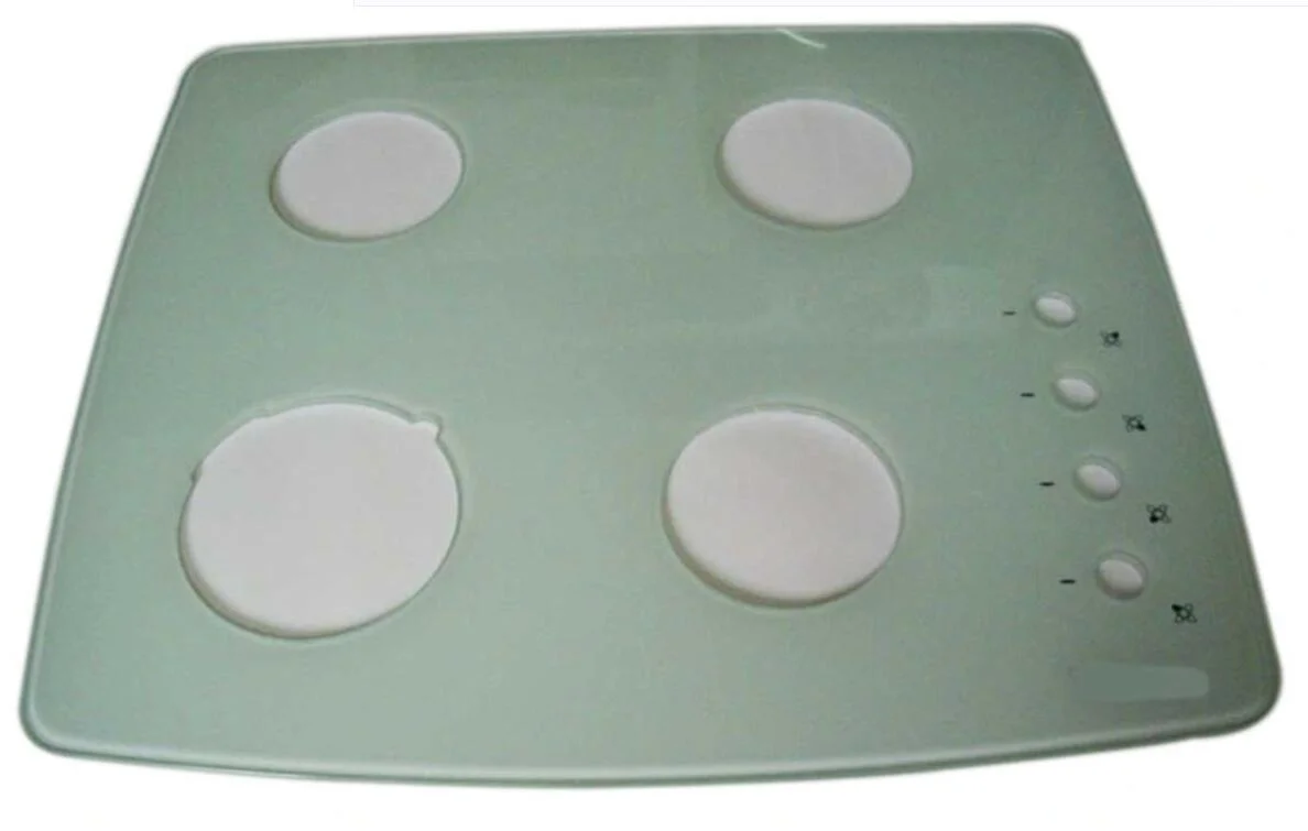 Color Fritted Tempered Glass Gas Stove Top with High Heat Resistance