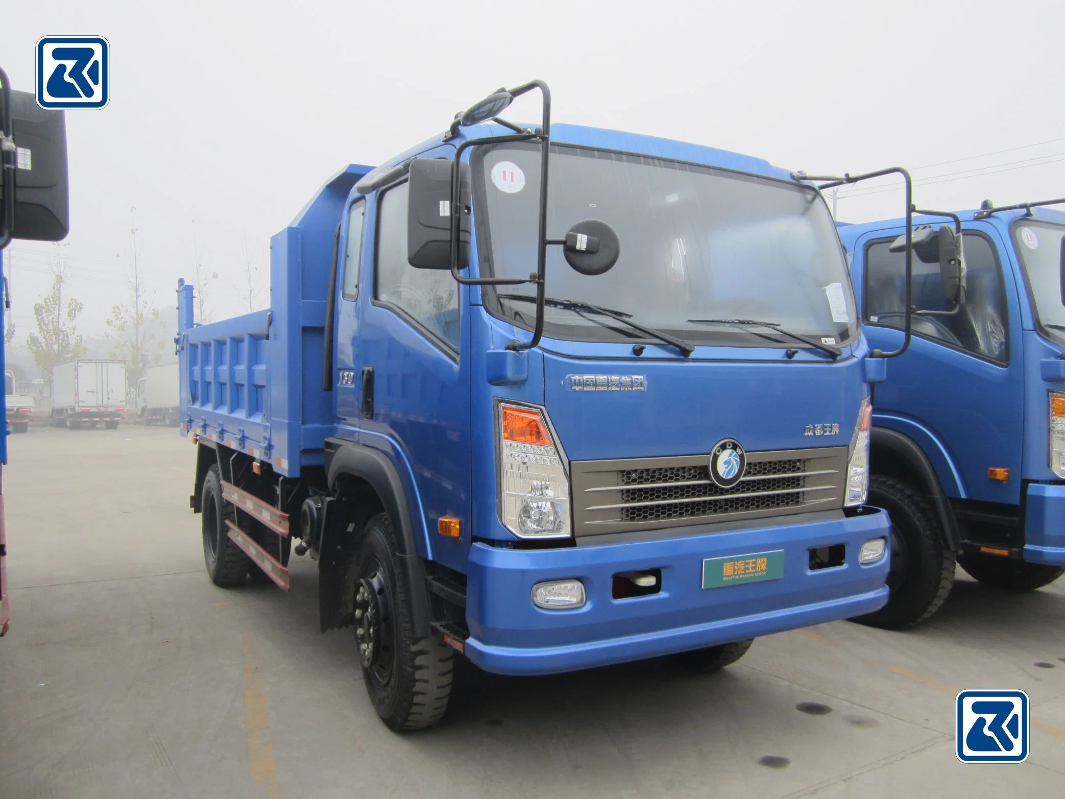 Sinotruck HOWO Light Duty 4X2 Tipper/Dumper/Dump Truck 130HP Non Used Mini HOWO Pick up Cargo Truck