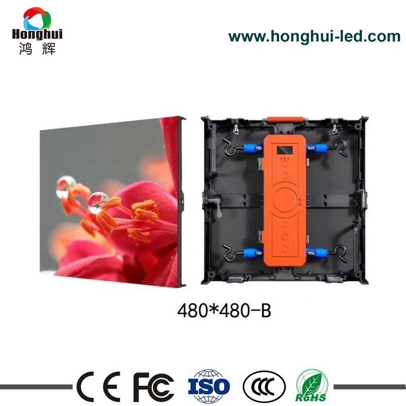China productos Pantalla LED de alto brillo parte/Fase móvil Die-Cast Carcasa de aluminio Alquiler de P4, pantalla LED para la venta