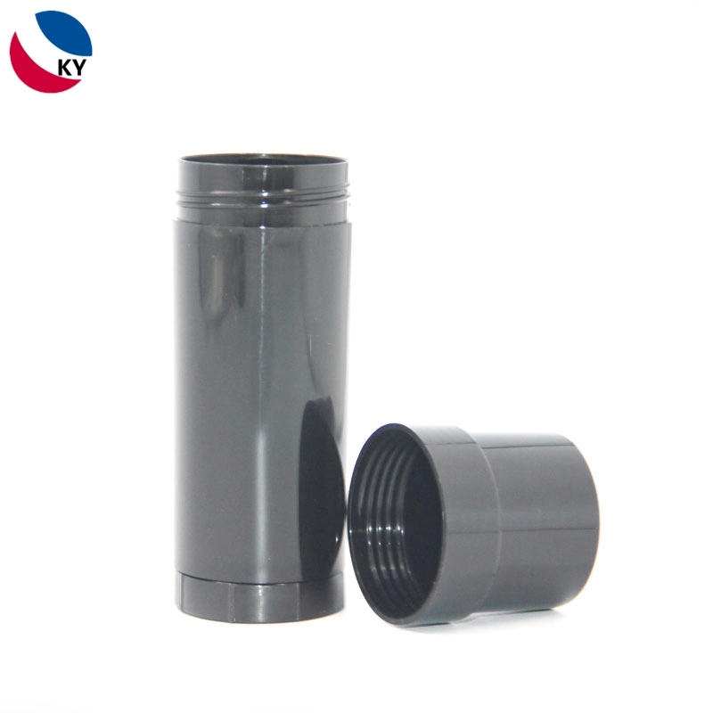 Cosmetic Empty Black Color 60g Deodorant Stick Bottle