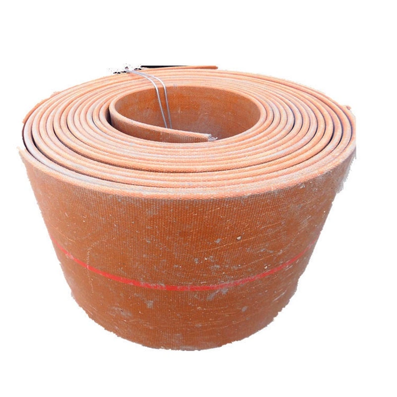 Wholesale/Supplier Elevator Orange Color Rubber Flat Transmission Belt