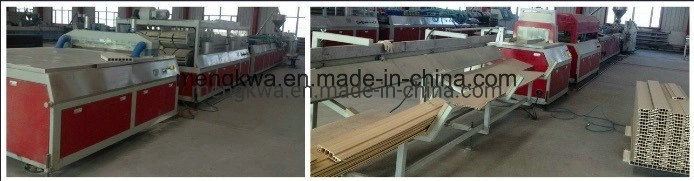 PVC+Wood Door (foamed) Decorative Panel Extrusion Line