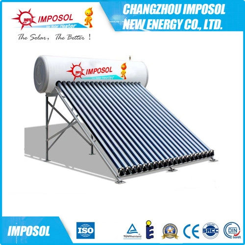 316 Stainless Steel Integrated Pressurized Heat Pipe Solar Water Heater (ChaoBa)