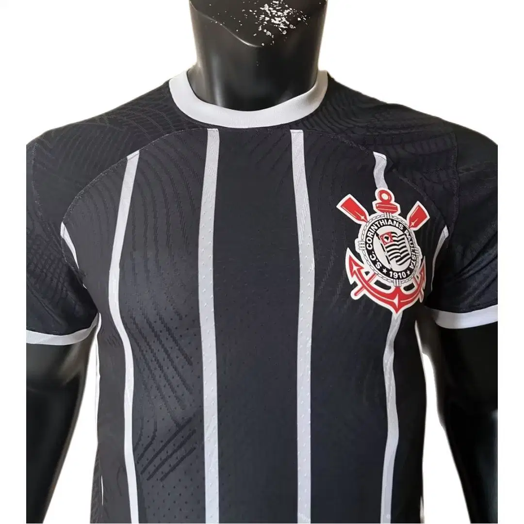 Corinthians at Home Player Version Club Training Clothes Soccer Jersey