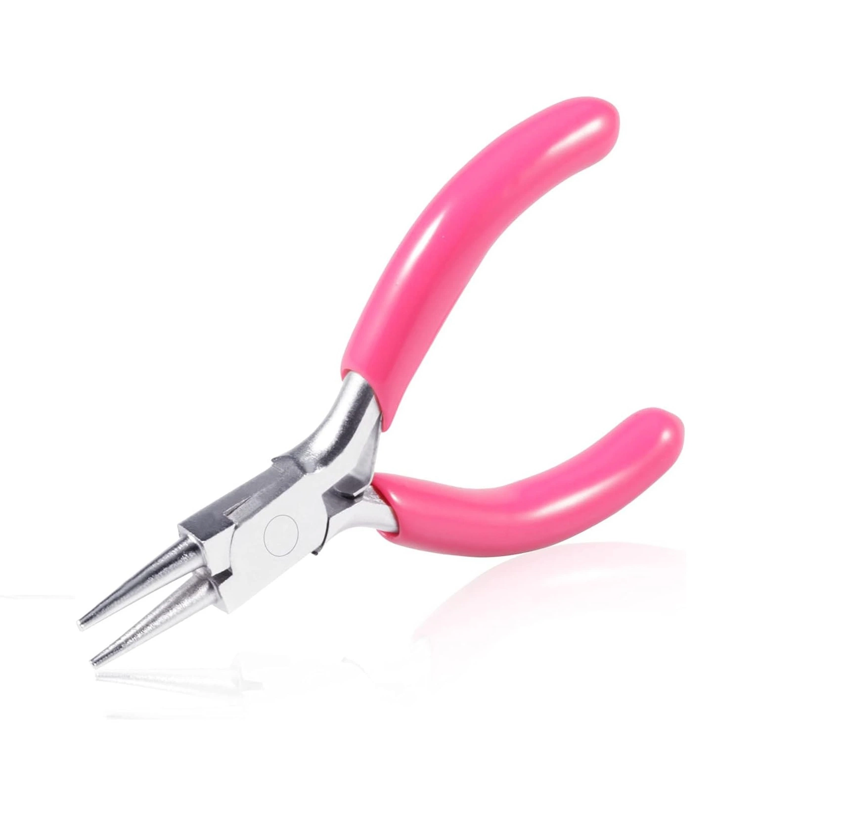 3-Inch Professional Mini Round Nose Tools Pliers with Nickel-Iron Plated for Jewelry Making