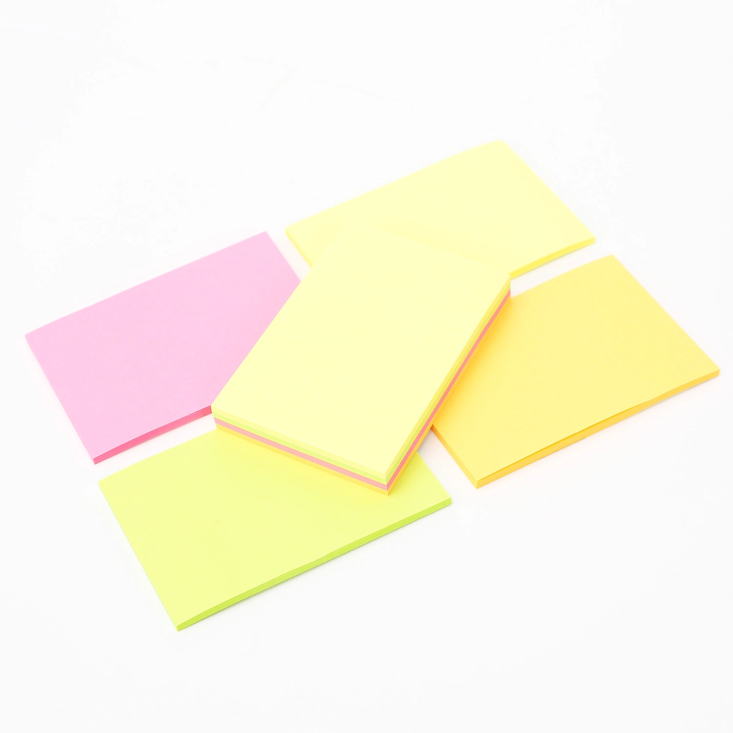 Superior Quality Removable Desktop Square Sticky Note 3X3 Inch 100 Sheets Per Pad Self-Stick Notes Easy Post Memo Pads