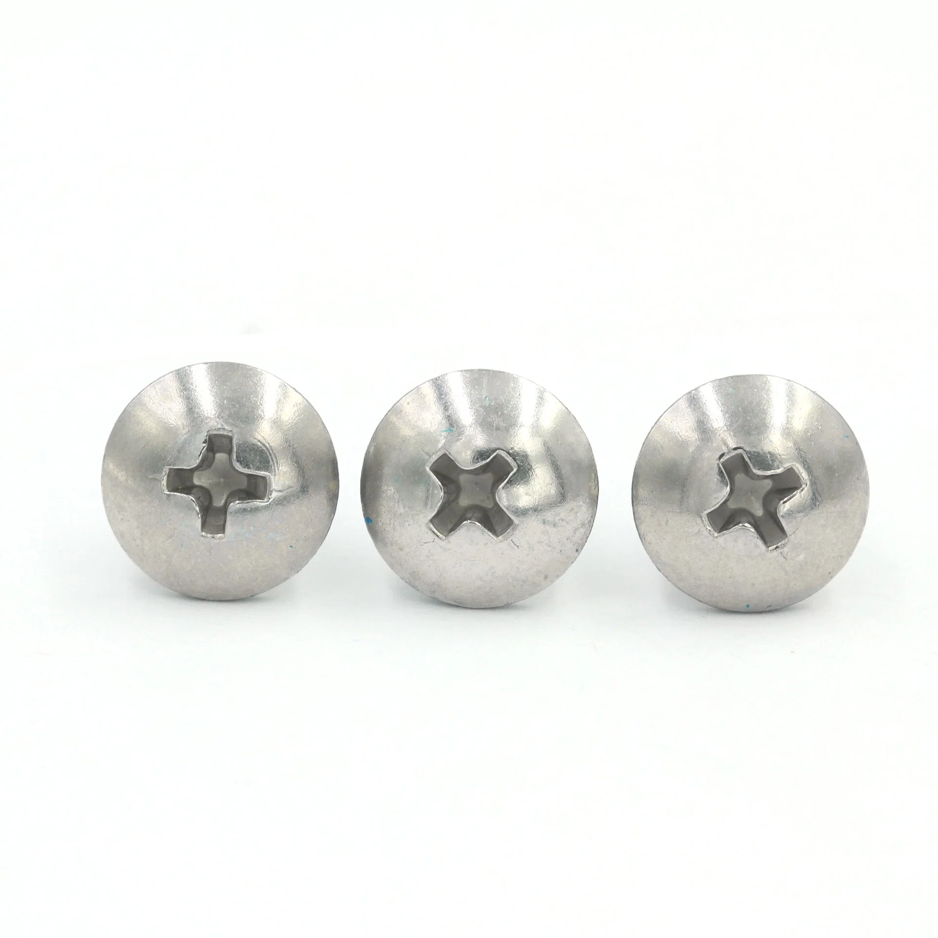 Round Head Cross Small Screw Antiloose Bolts with Nylon Patch