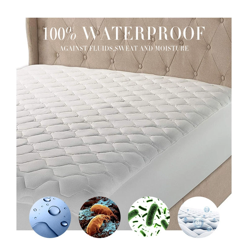 Wholesale Terry Cotton Anti Allergy Dust Mites Waterproof Mattress Cover