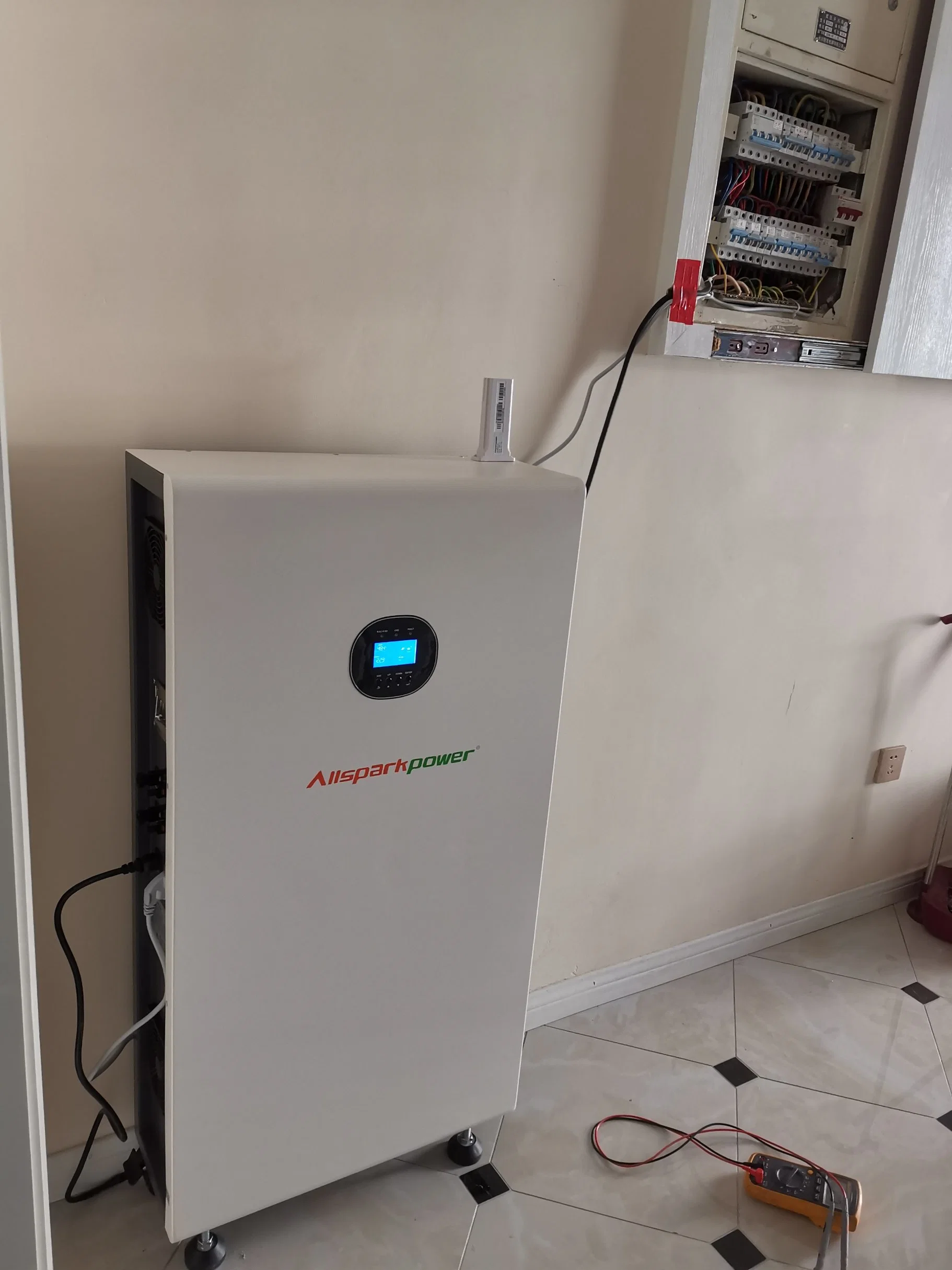 Alimentation solaire Allsparkpower 48V 100Ah remplacer Générateur Diesel 3.5kwh -30kwh l'énergie disponible de stockage intégré Plug and Play Accueil Système d'alimentation solaire