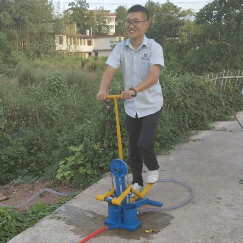 La pequeña bomba de pie/pedal de pie de la bomba de agua