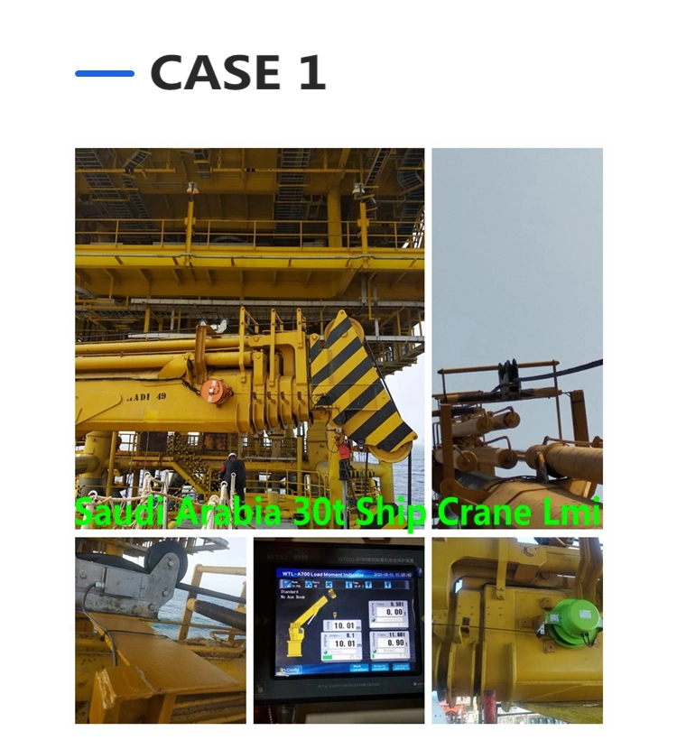 Sistema indicador de momento de carga en alta mar con piezas LMI de juego completo Para aceite