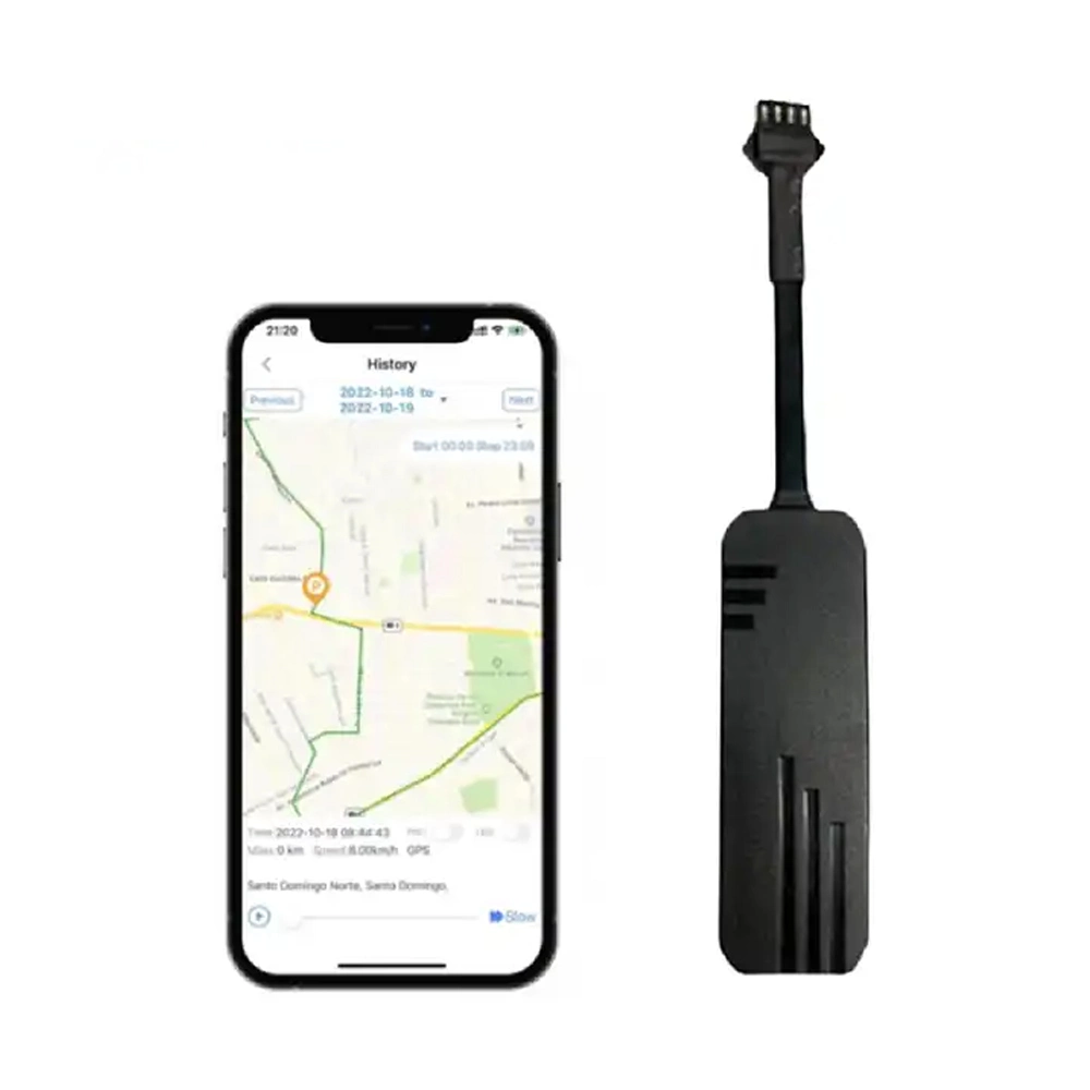 Mini-localizador de automóvel com navegação GPS