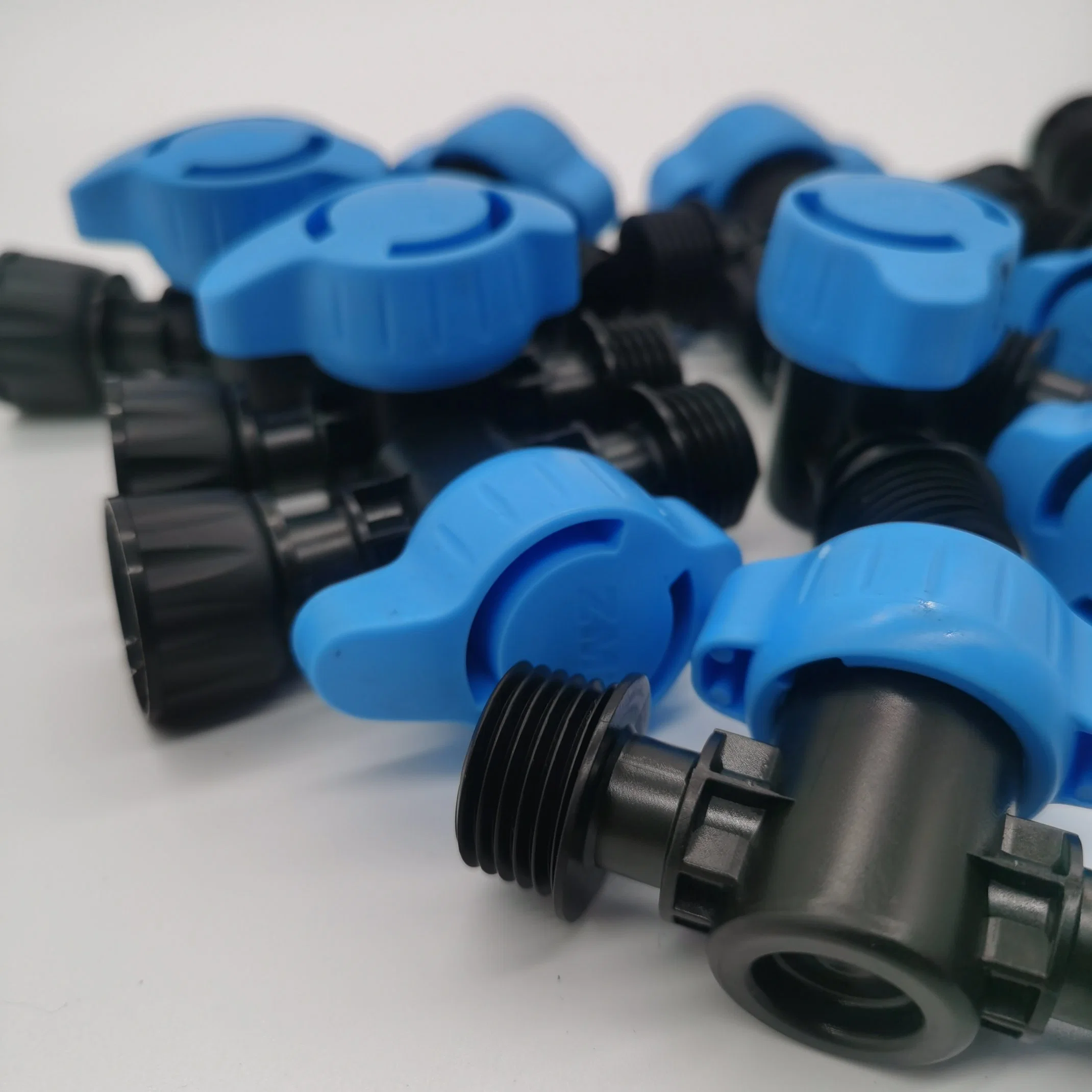 Agricultural Irrigation Tapes System Plastic Fitting Valve Connectors